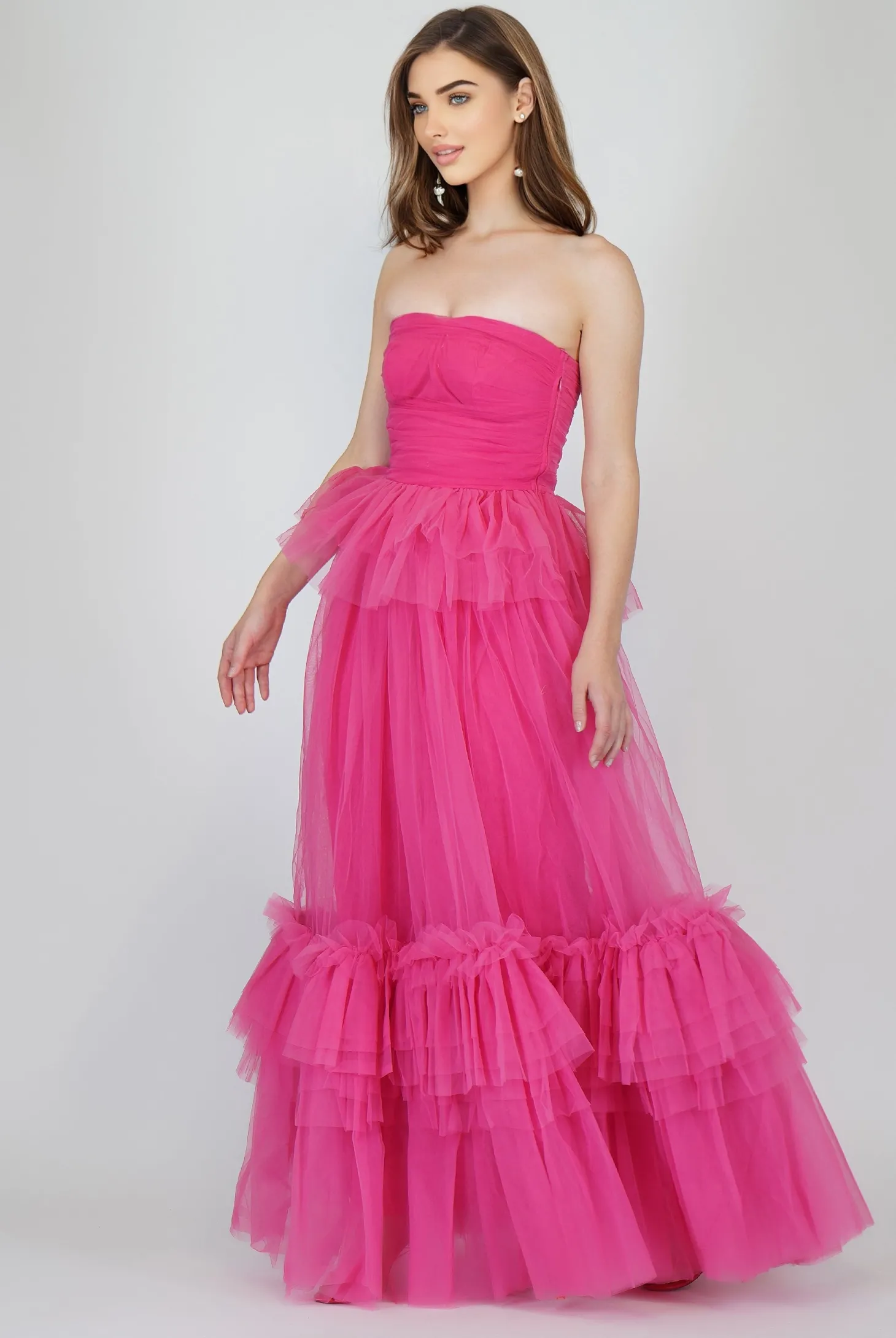 Ana Pink Tulle Dress