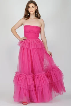 Ana Pink Tulle Dress