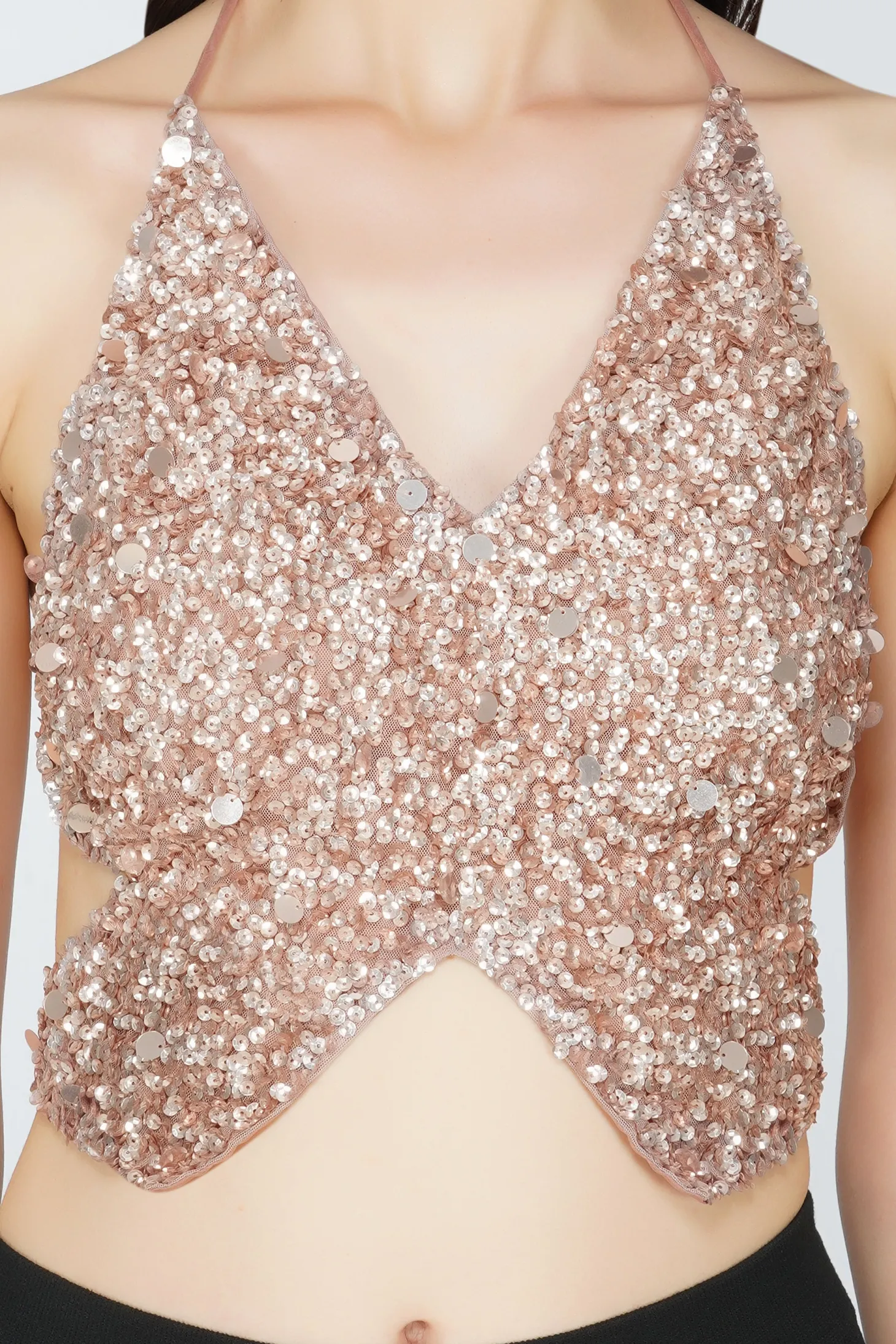 Butterfly Top In Mink