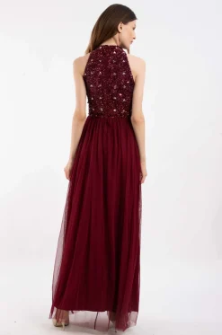 Gui Burgundy Bridesmaid Dress