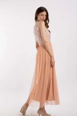 Hazel Blush Pink Bridesmaid Dress
