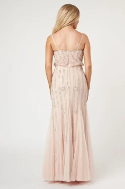 Keeva Nude Blush Bridesmaid Dress