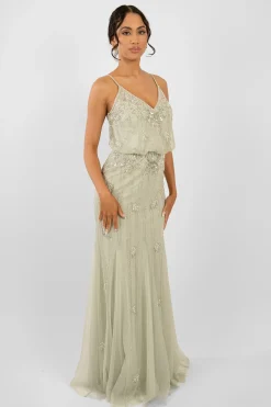 Keeva Pale Aqua Bridesmaid Dress