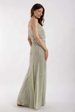 Keeva Pale Aqua Bridesmaid Dress