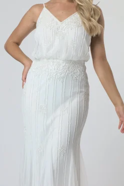 Keeva Wedding Dress In White