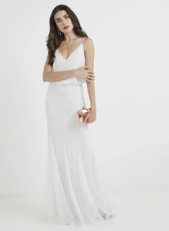 Keeva Wedding Dress In White