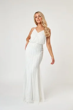 Keeva Wedding Dress In White