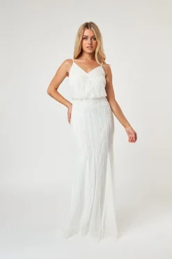 Keeva Wedding Dress In White