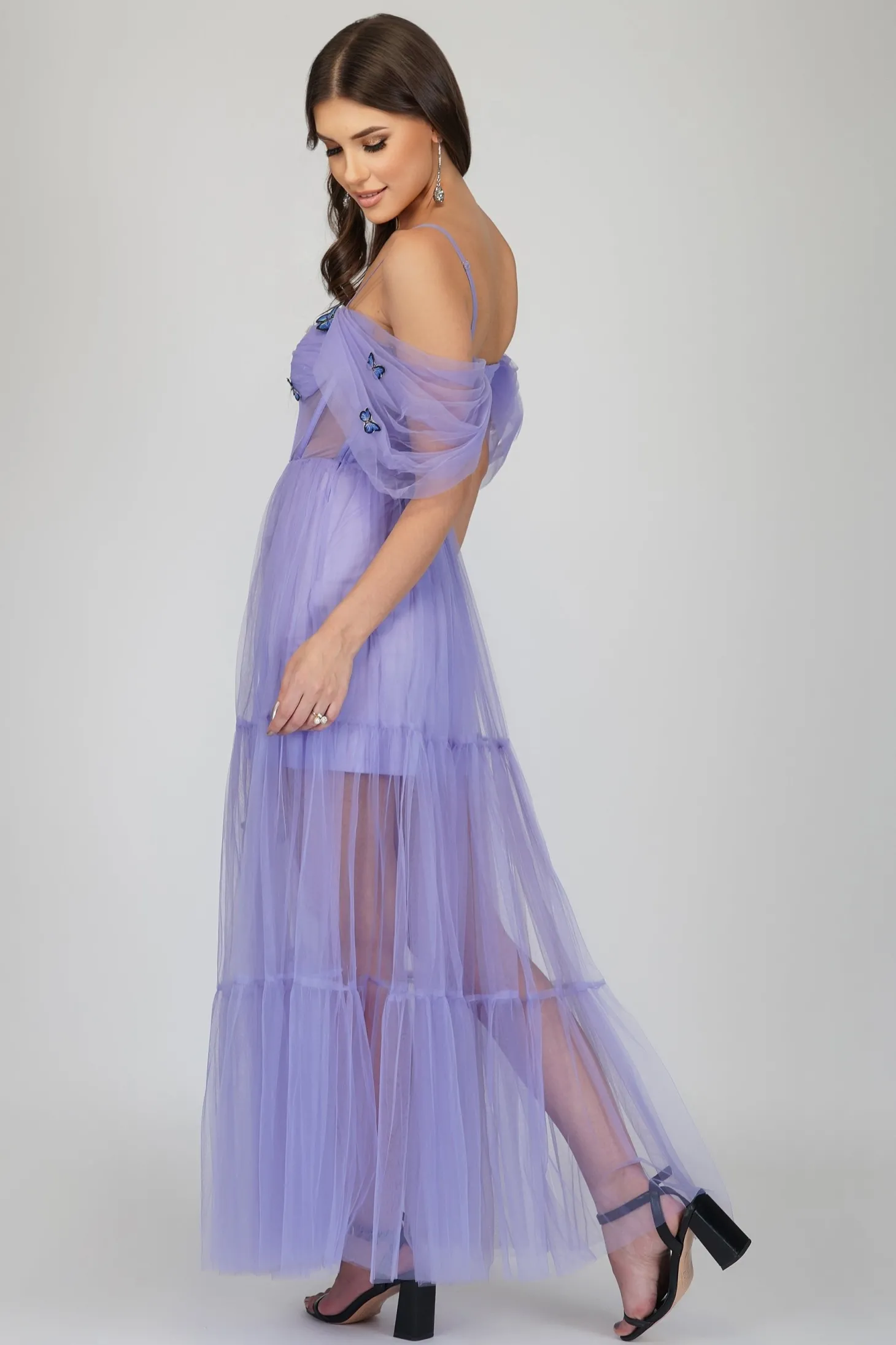 Lottie Purple Butterfly Dress