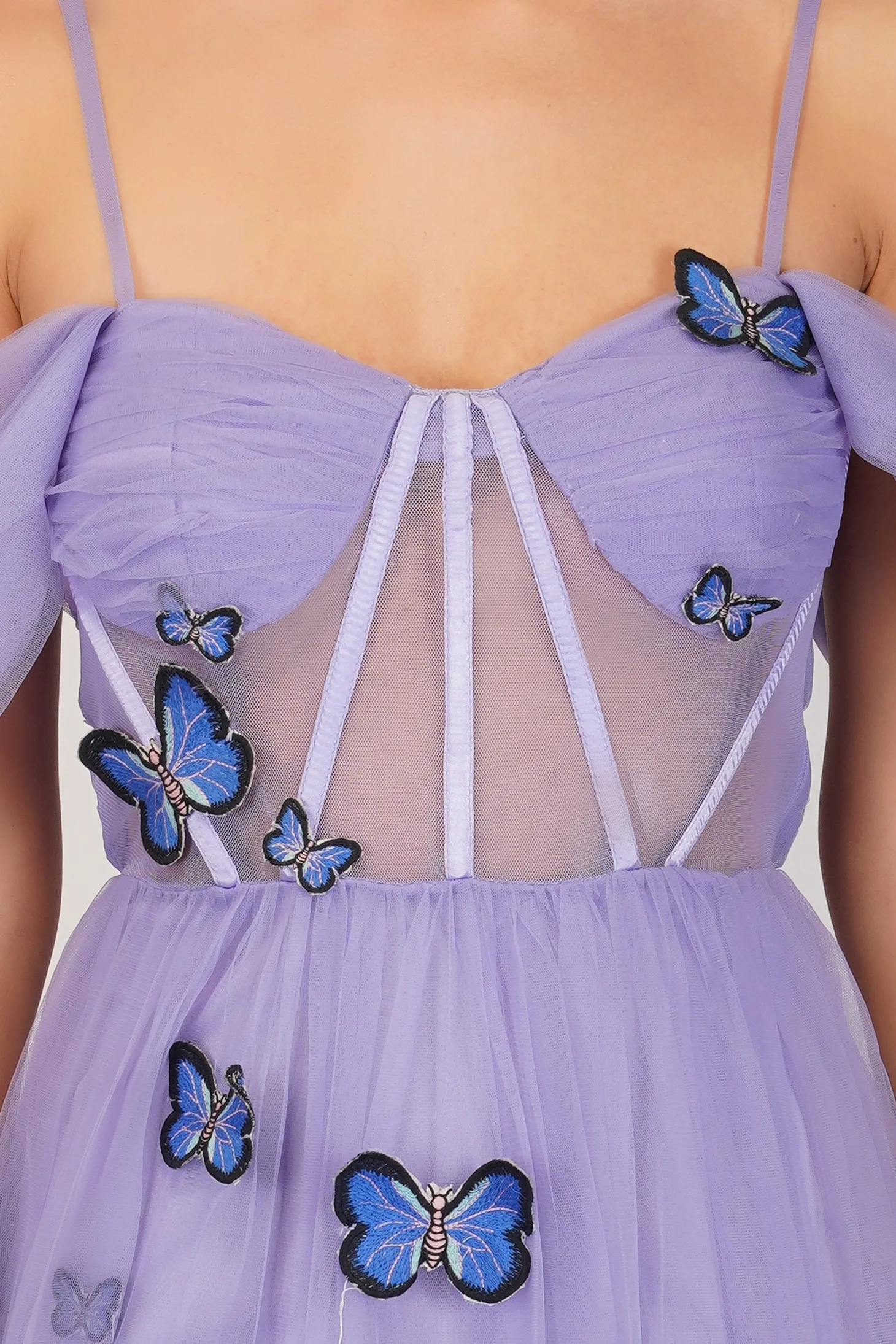 Lottie Purple Butterfly Dress