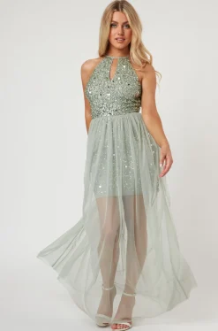 Lulu Sage Bridesmaid Dress