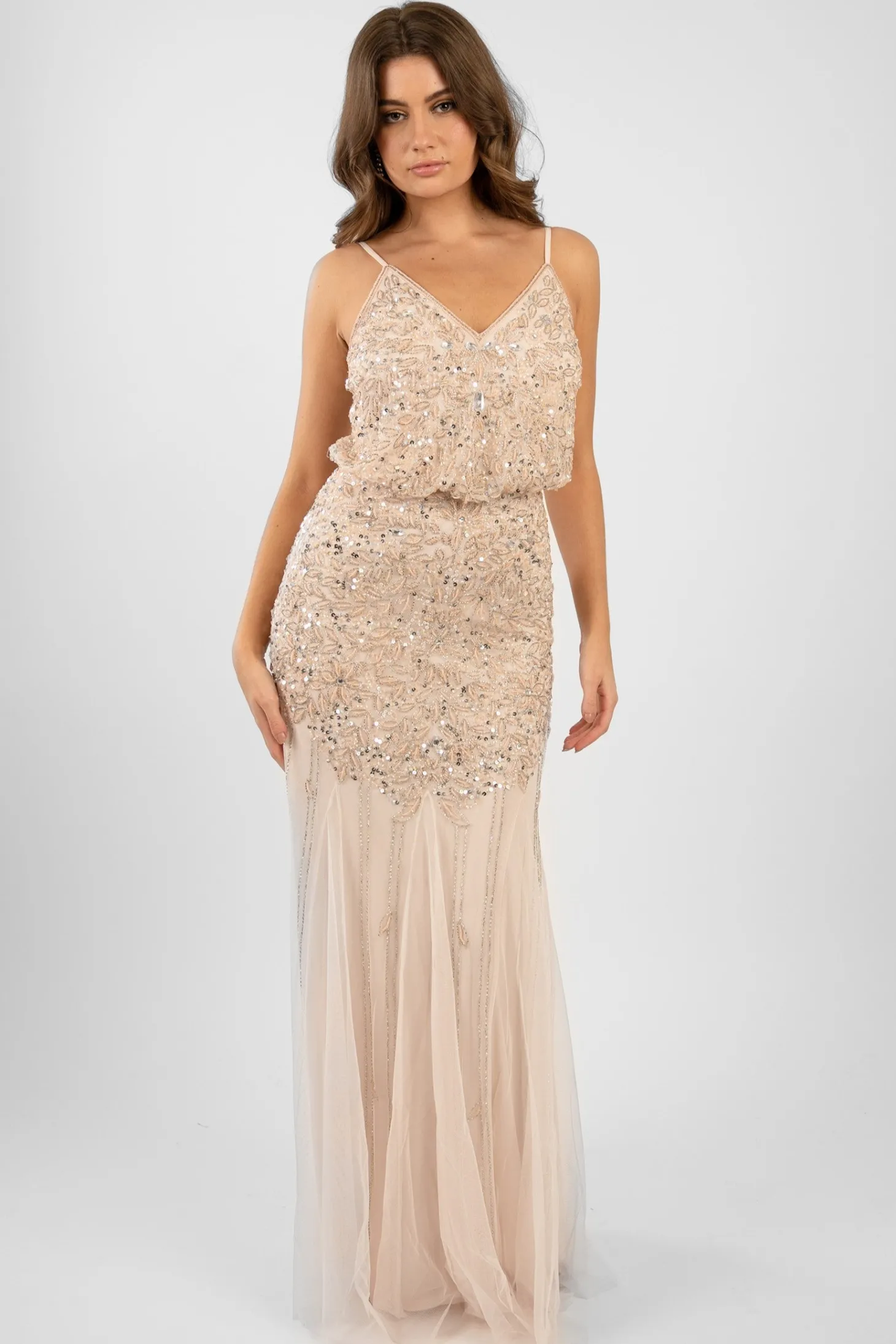 Ophelia Blush Pink Occasion Dress
