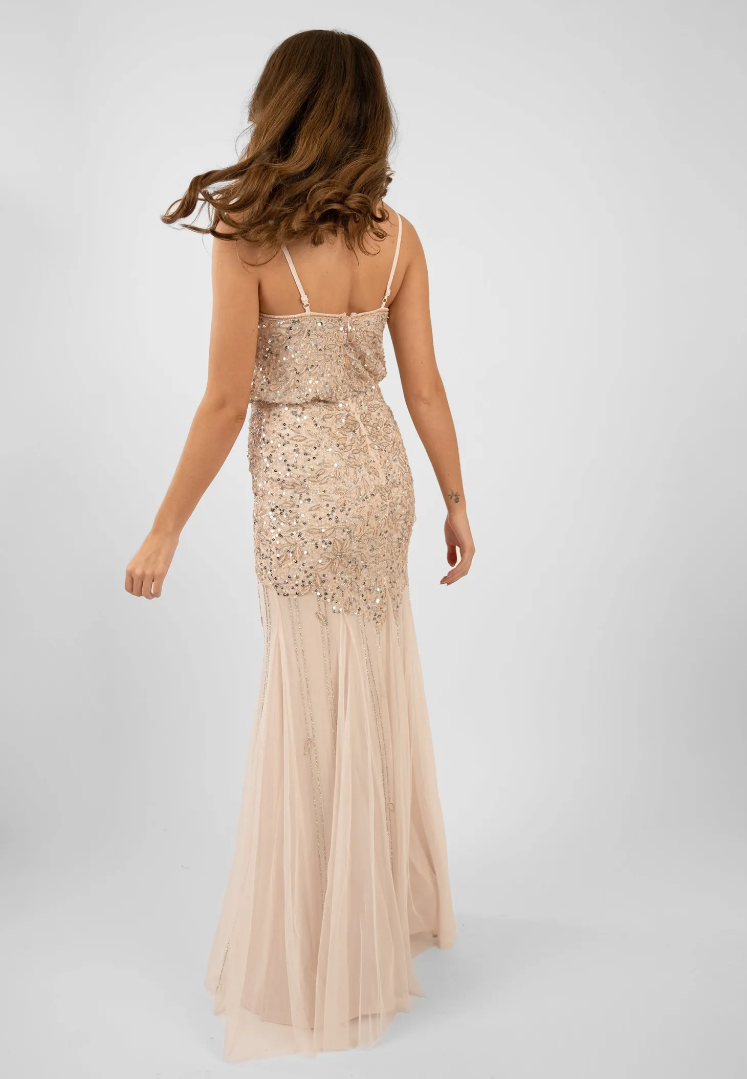 Ophelia Blush Pink Occasion Dress