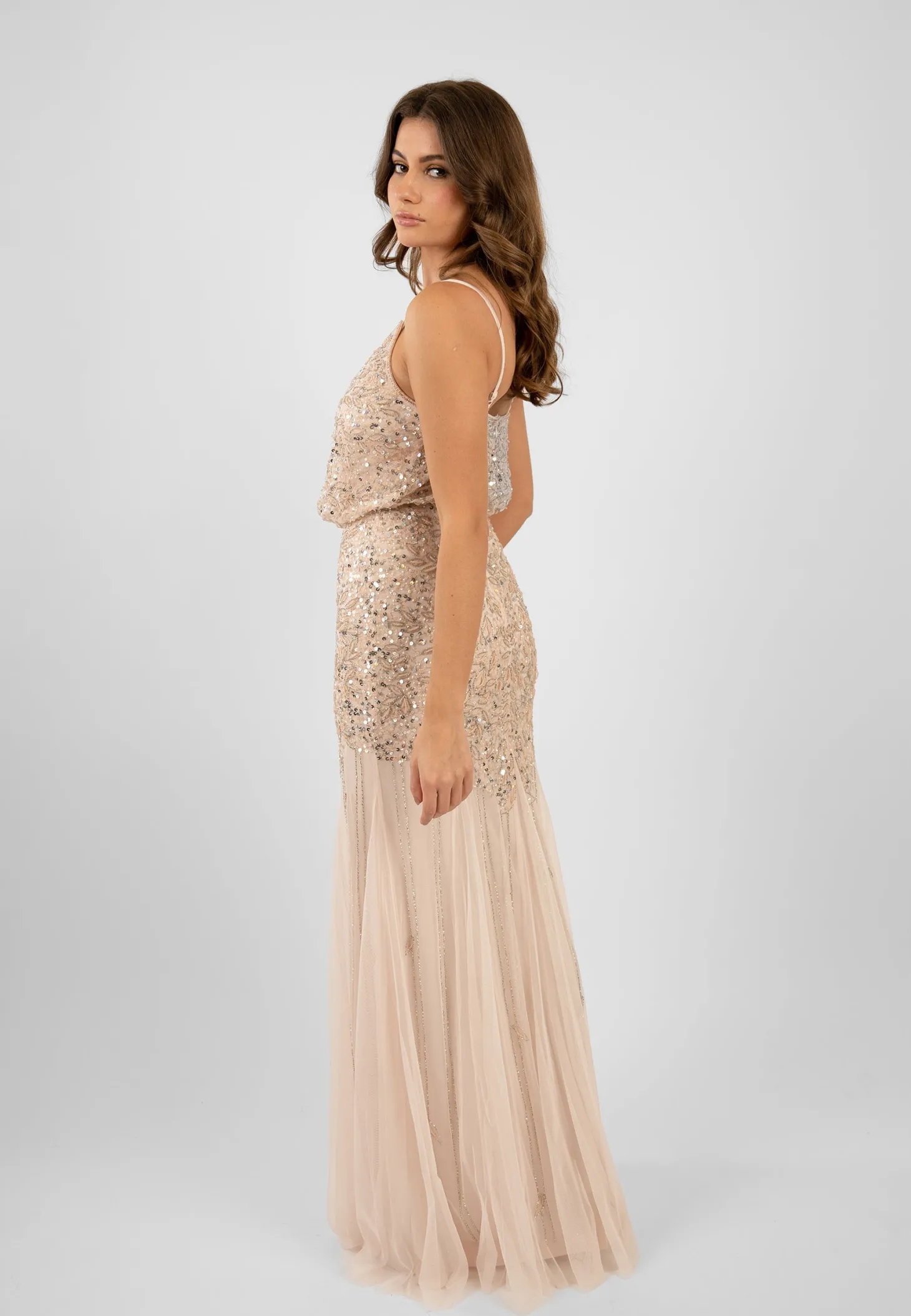Ophelia Blush Pink Occasion Dress
