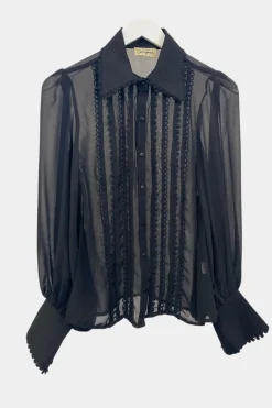 Raquesh Pretty Black Blouse