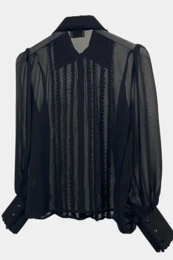 Raquesh Pretty Black Blouse