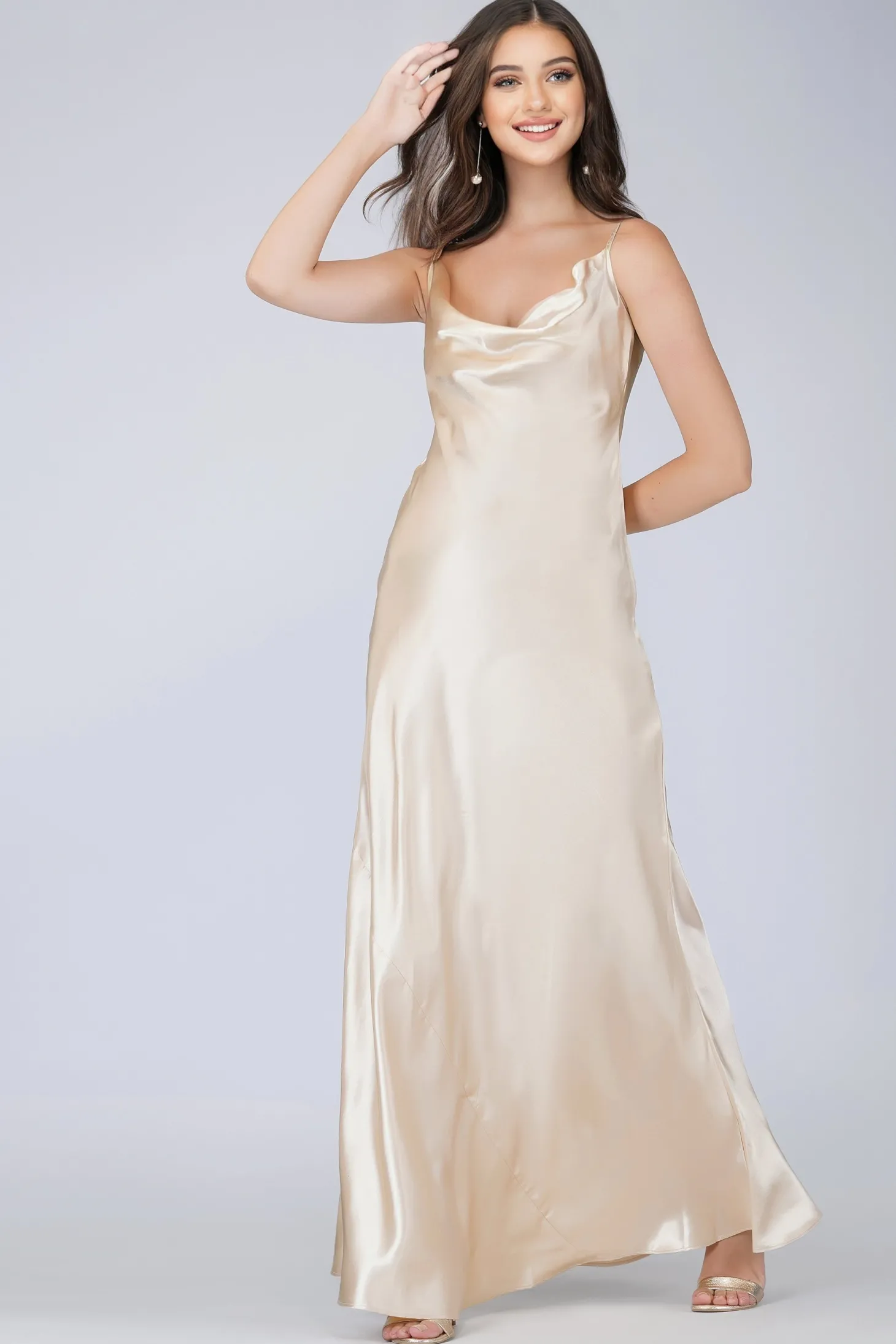 Sienna Champagne Bridesmaid Dress